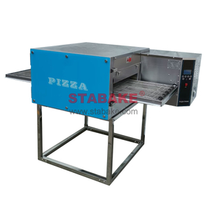 Aire caliente circulante transportador pizza hornear horno