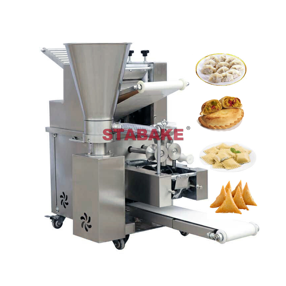 Máquina automática para hacer bolas de masa para hacer empanadas grandes Samosa Revioli Pelmeni Pierogi 